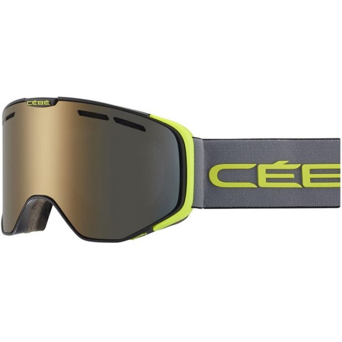 CEBE VERSUS Mat Black Grey Lime Dark Smoke Flash Gold Cat.3