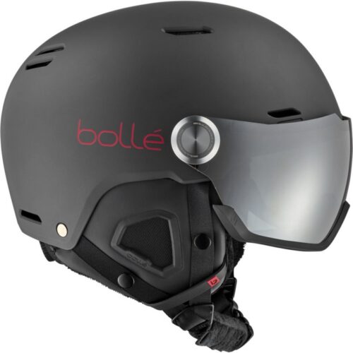 Might Visor_Titanium Red Matte-Brown Gun Cat 2-03 Bolle Might Visor